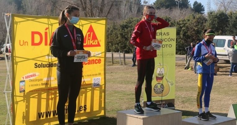 Podio femenino sub'23 / TWITTER