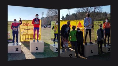 José España y Laura Priego, campeones de Madrid de campo a través