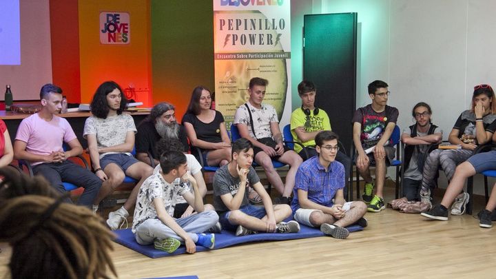 Participantes en el foro joven de Leganés 'Pepinillo Power' / AYTO LEGANÉS