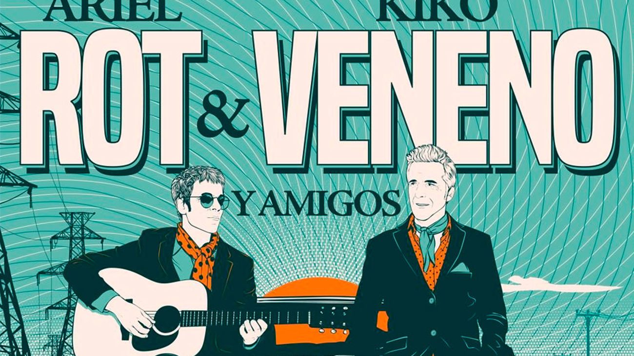 Ariel Rot y Kiko veneno viajan en directo por la música española en el Teatro Circo Price