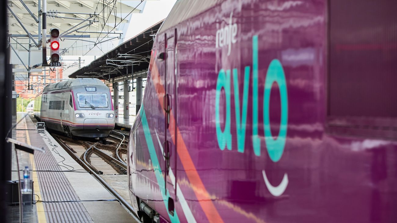 Un tren AVLO (el AVE de bajo coste)