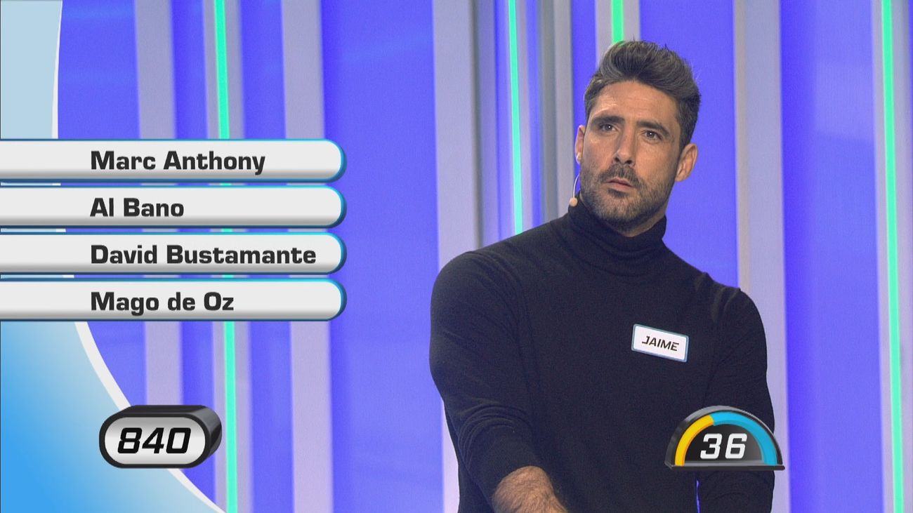 Jaime Nava demuestra ser todo un experto en la prueba musical de 'Atrápame si puedes'