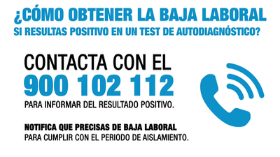 Cómo obtener la baja laboral y el alta al mismo tiempo en Madrid si eres asintomático de Covid