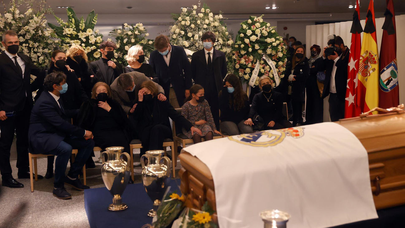 El madridismo despide a Gento, 'la Galerna del Cantábrico'