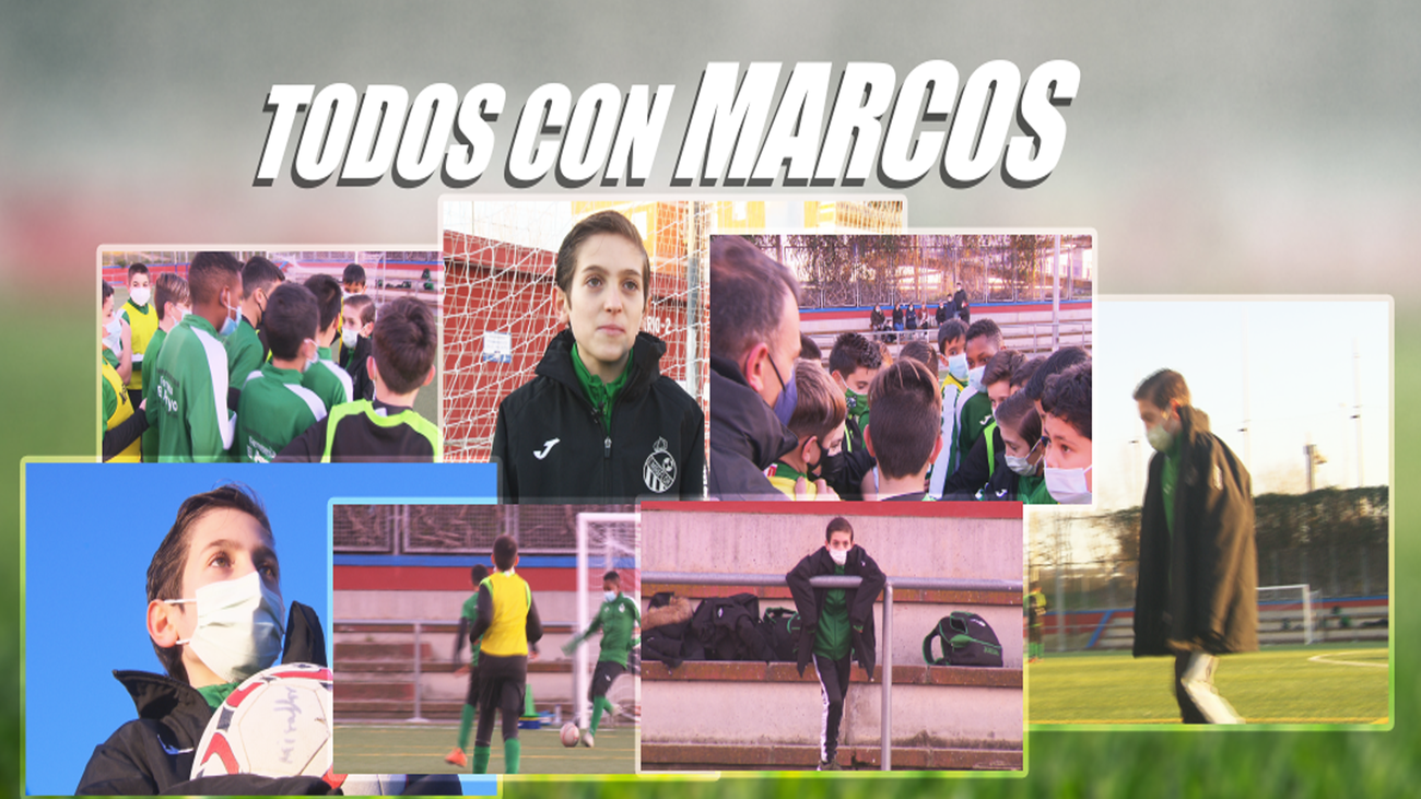 Una grave lesión no rompe el sueño de Marcos Andrés