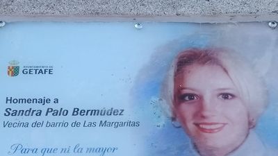 Restaurado el monolito dedicado a Sandra Palo en Getafe