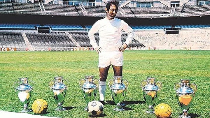 Francisco Gento en su época de jugador con el Real Madrid / Archivo