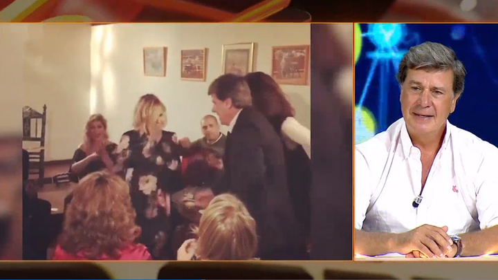 Cayetano de Martínez de Irujo con su hermana Cayetana / Telemadrid