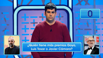 Quién tiene más premios Goya, ¿Luis Tosar o Javier Cámara?