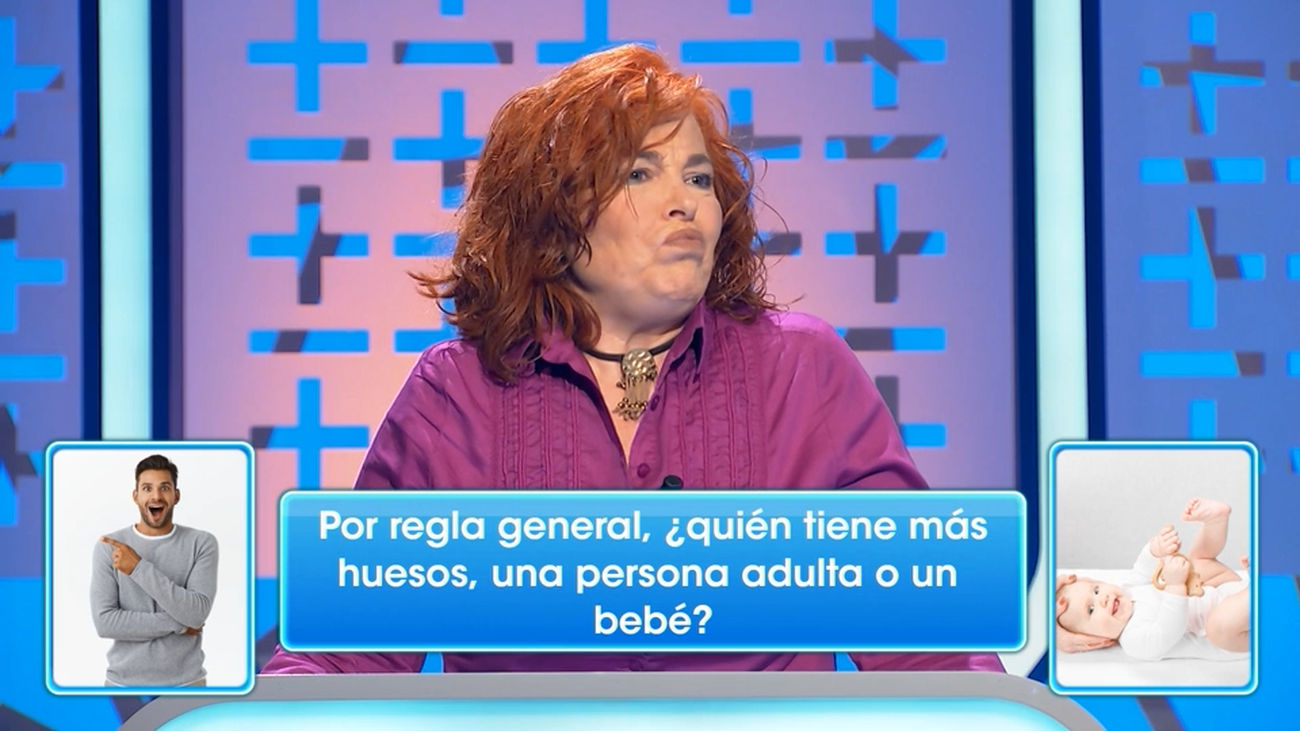 ¿Quién tiene más huesos un adulto o un bebé?