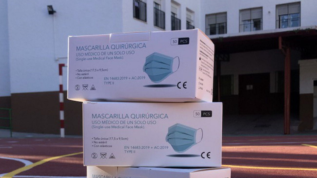 Sanse entregará 25.000 mascarillas en los institutos para tratar de frenar la expansión de la Covid