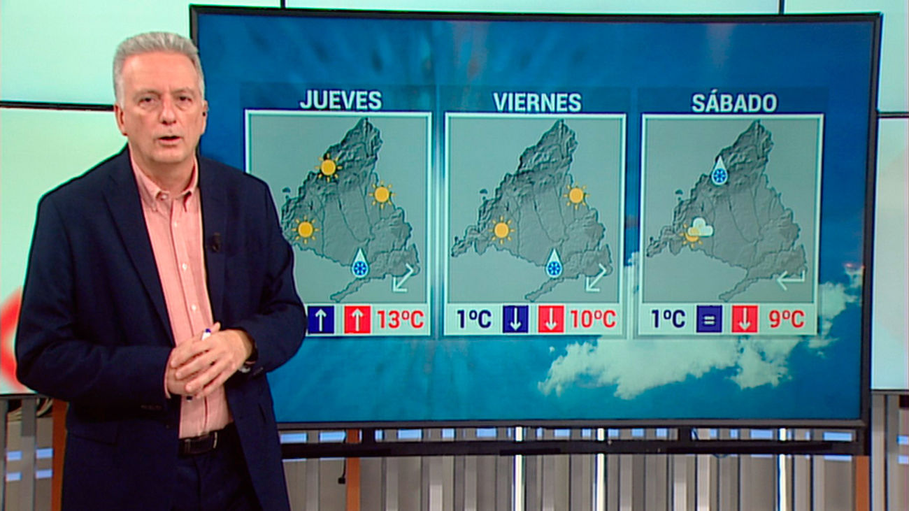 Este miércoles, aviso amarillo por temperaturas por debajo de cuatro grados en Madrid