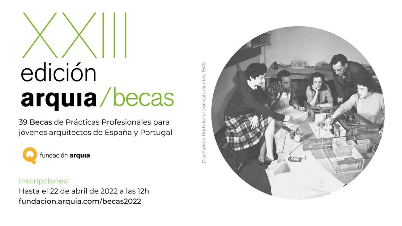 Ya puedes optar a las becas para arquitectos de la Fundación Arquia