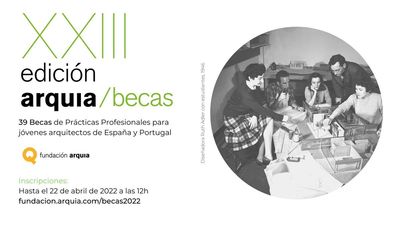 Ya puedes optar a las becas para arquitectos de la Fundación Arquia