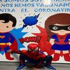 Ir a vacunarse contra el covid-19 y convertirse en superhéroe, la genial iniciativa del Hospital del Sureste para los más pequeños