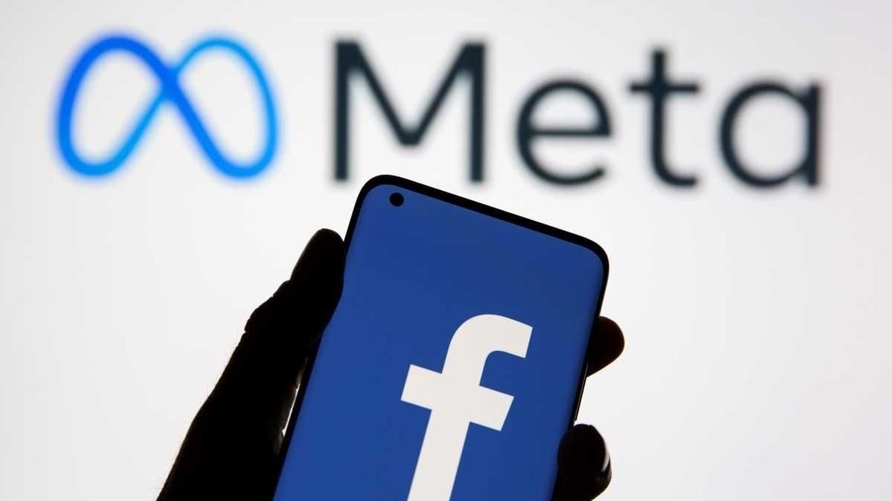 Logos de Facebook y su matriz, Meta
