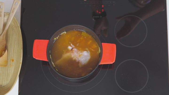 Receta de arroz negro con carabineros