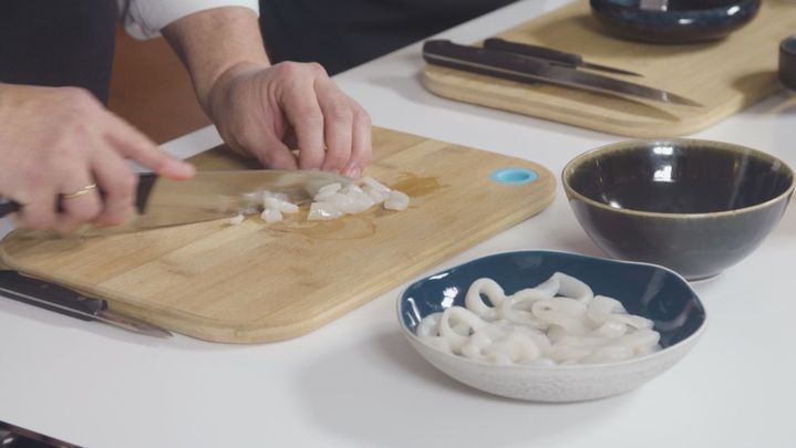 Receta de arroz negro con carabineros