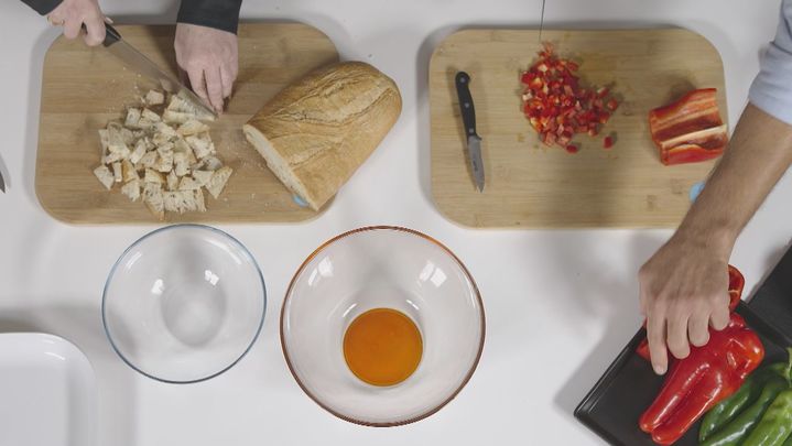 Receta de migas de la abuela