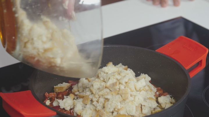 Receta de migas de la abuela