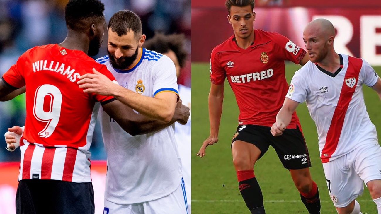 Athletic-Real Madrid y Rayo-Mallorca en cuartos de final de la Copa del Rey