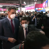 Sánchez y Casado coinciden en Fitur, pero evitan saludarse