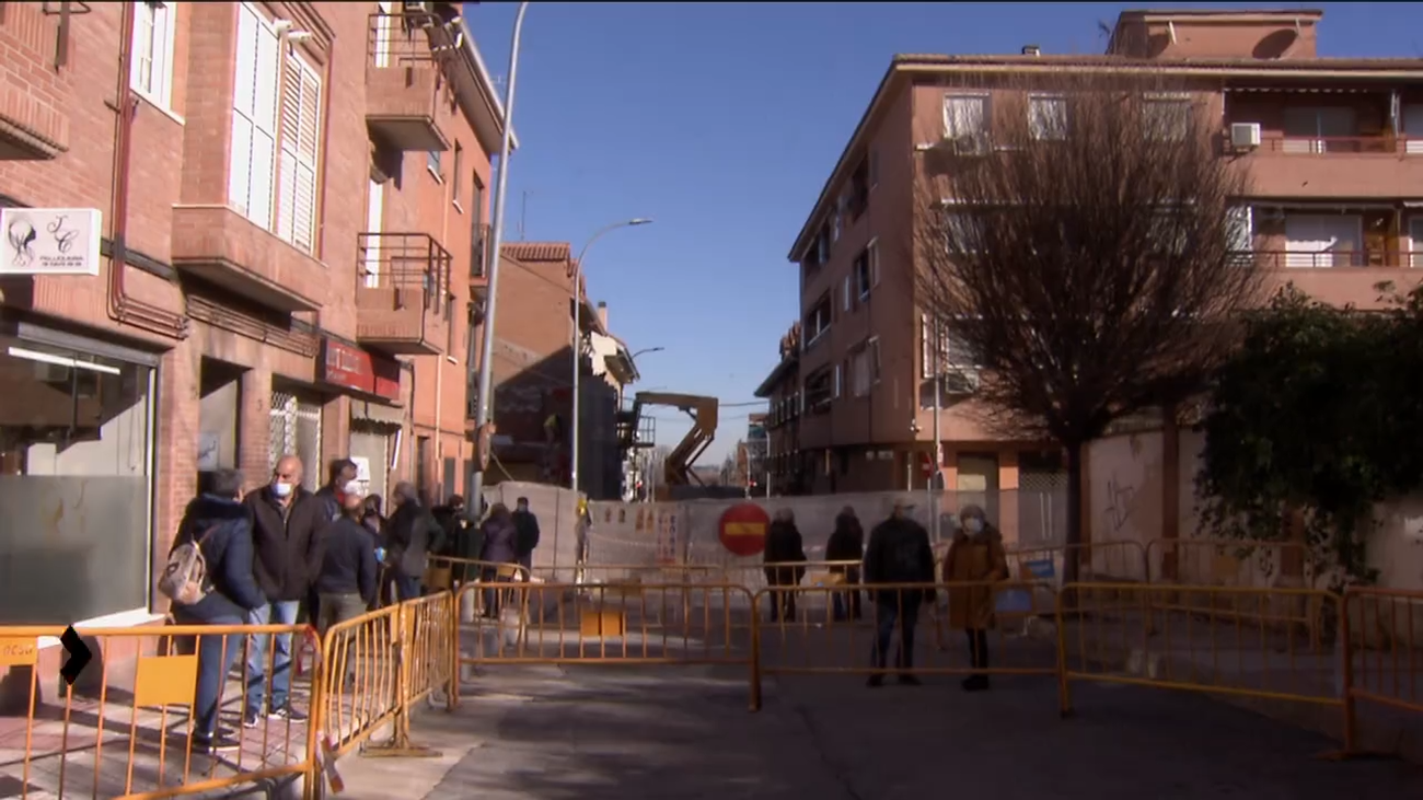 Ocho familias afectadas por el metro de San Fernando serán realojadas tras la inspección de Bomberos