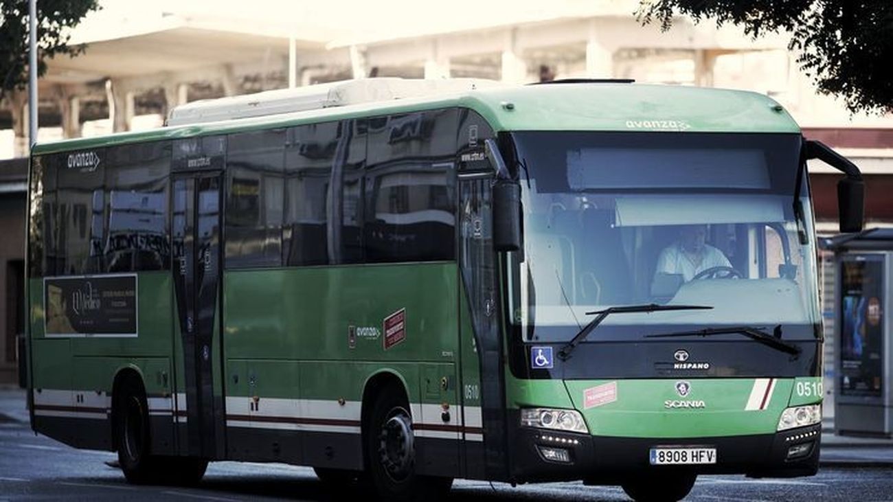 Autobús interurbano del Consorcio de Transportes de Madrid
