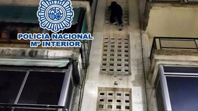 Tres detenidos por robar en casas de Vallecas escalando por la fachada