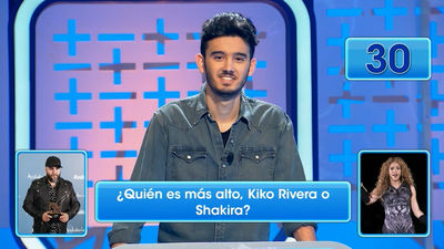 ¿Quién es más alto: Kiko Rivera o Shakira?