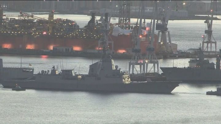La fragata Blas de Lezo parte rumbo al mar Negro en plena tensión entre Rusia y Ucrania