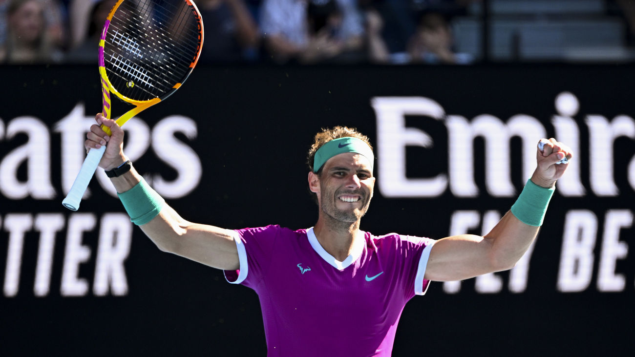 Nadal pasa a cuartos del Open de Australia al imponerse a Mannarino