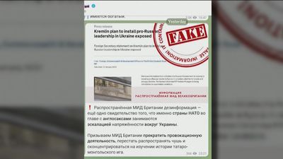 Reino Unido alerta del plan de Rusia para imponer en Ucrania un régimen 'afín' al suyo