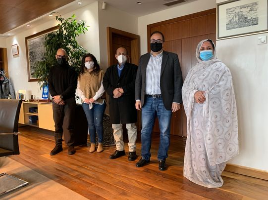 Reunión en Leganés con representantes en España del pueblo saharaui / AYTO LEGANÉS