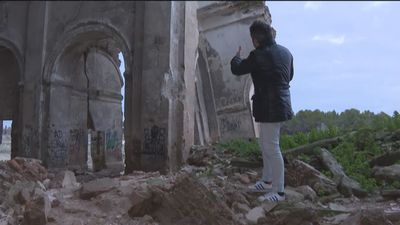 Una iglesia en ruinas de Leganés, centro de ritos esotéricos