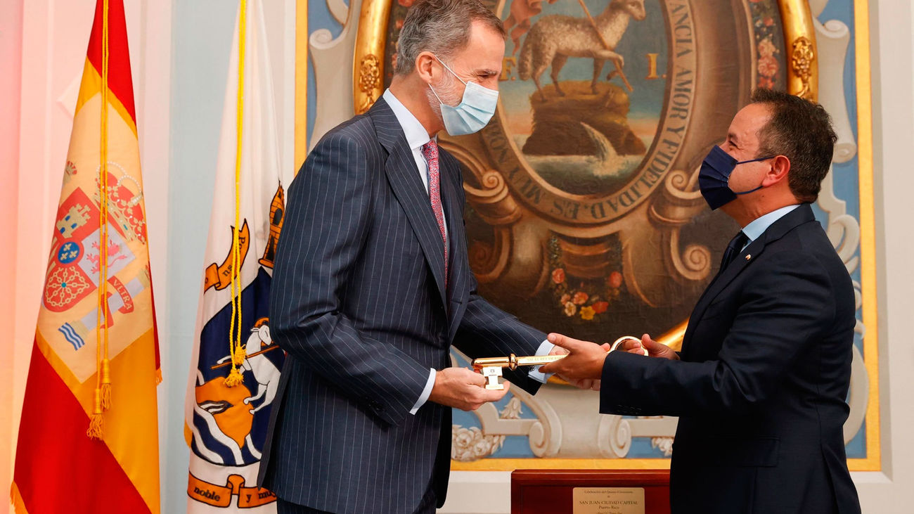 Felipe VI anima a renovar vínculo con Puerto Rico apoyándose en su hispanidad