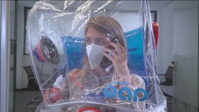 Crean una burbuja de aislamiento portátil para evitar el contagio por Covid