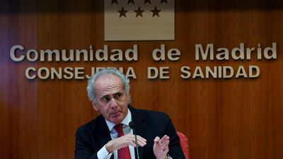 Escudero confirma que Madrid "está en una fase descendente" de contagios Covid