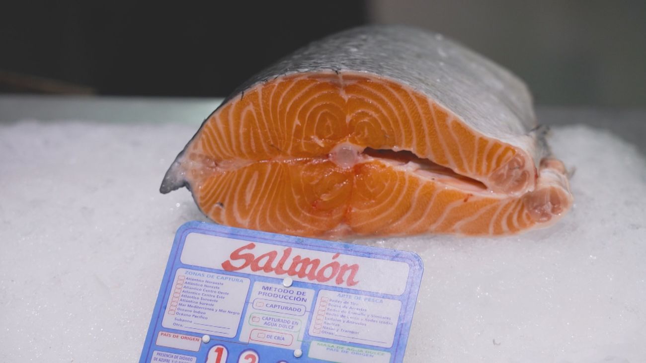 Pescando salmones en pleno centro de Madrid