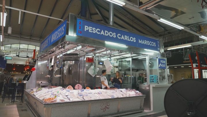 Pescando salmones en pleno centro de Madrid