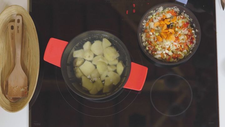 Receta de marmitako de salmón