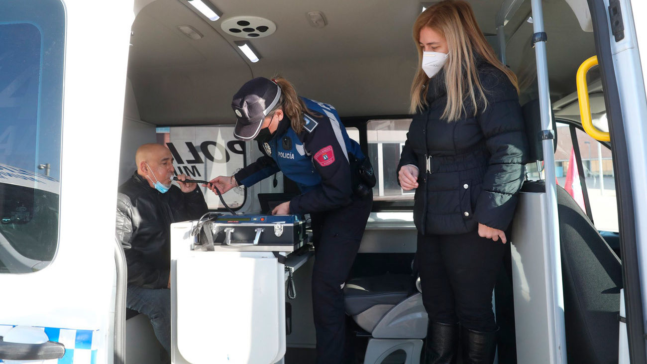 La policía puso 5.500 denuncias por conducir borrachos o drogados en Madrid en 2021