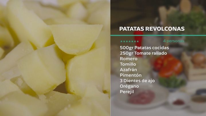 Receta de patatas revolconas con cordero