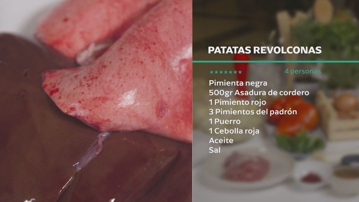 Receta de patatas revolconas con cordero