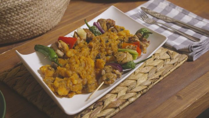 Receta de patatas revolconas con cordero