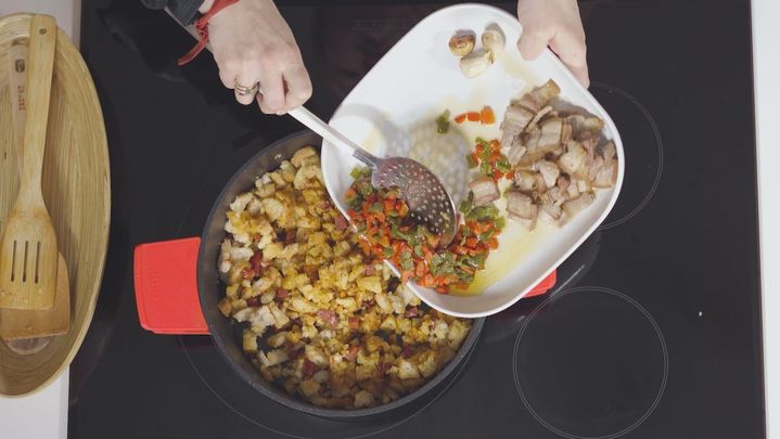 Receta de migas de la abuela