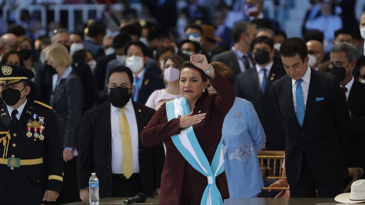 La presidenta de Honduras Xiomara Castro / EFE