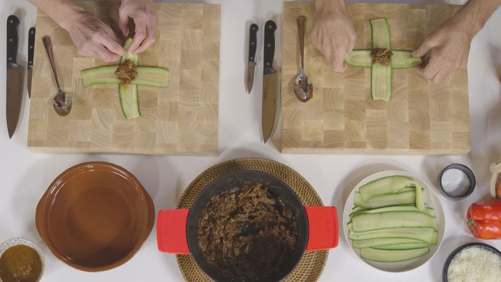 Receta de canelones de rabo de toro
