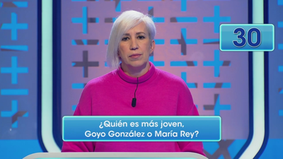 Quién es más joven: ¿Goyo González o María Rey?