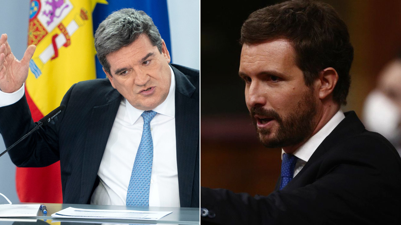 Casado asegura que los datos del PIB de 2021 son un "batacazo para Sánchez" y el Gobierno ve crecimiento para 2022